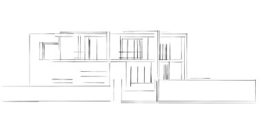 soyut mimari duvar kağıdı, dijital arkaplan