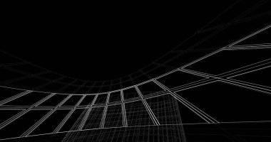 soyut mimari duvar kağıdı, dijital arkaplan