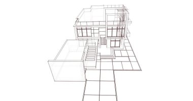 çizgili mimari duvar kağıdı, dijital arkaplan