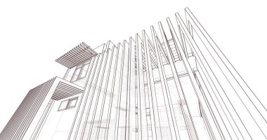 çizgili mimari duvar kağıdı, dijital arkaplan
