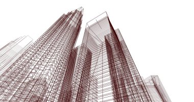 soyut mimari duvar kağıdı, dijital arkaplan