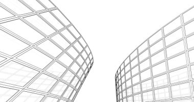 soyut mimari duvar kağıdı, dijital arkaplan