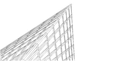 soyut mimari duvar kağıdı, dijital arkaplan