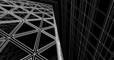 soyut mimari duvar kağıdı, dijital arkaplan