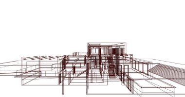 çizgili mimari duvar kağıdı, dijital arkaplan