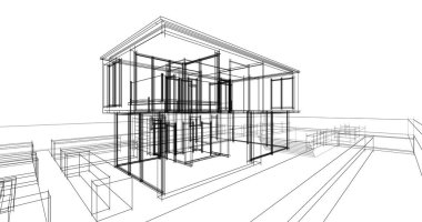 soyut mimari duvar kağıdı, dijital arkaplan