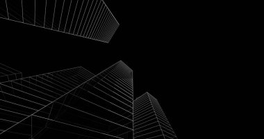 soyut mimari duvar kağıdı, dijital arkaplan