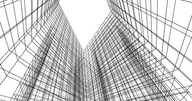 soyut mimari duvar kağıdı, dijital arkaplan