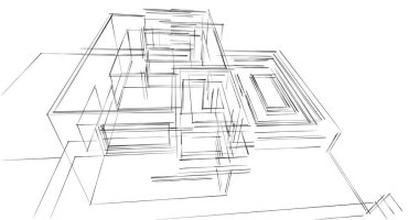 soyut mimari duvar kağıdı, dijital arkaplan