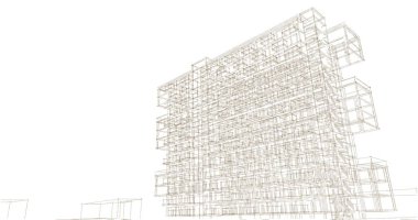 soyut mimari duvar kağıdı, dijital arkaplan