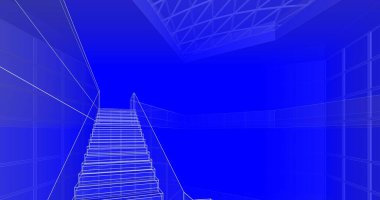 soyut mimari duvar kağıdı, dijital arkaplan