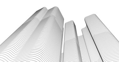 soyut mimari duvar kağıdı, dijital arkaplan