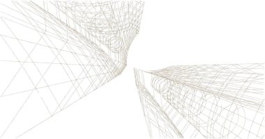 soyut mimari duvar kağıdı, dijital arkaplan