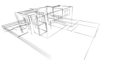 soyut mimari duvar kağıdı, dijital arkaplan