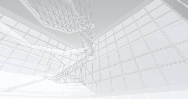 soyut mimari duvar kağıdı, dijital arkaplan