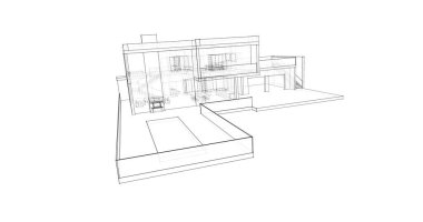 çizgili mimari duvar kağıdı, dijital arkaplan