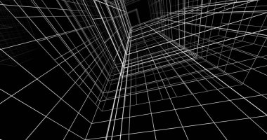 soyut mimari duvar kağıdı, dijital arkaplan