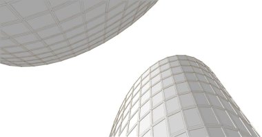 soyut mimari duvar kağıdı, dijital arkaplan