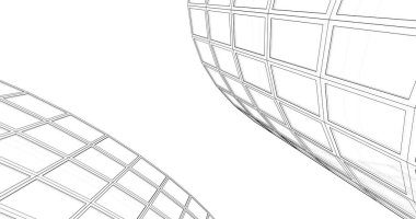 soyut mimari duvar kağıdı, dijital arkaplan