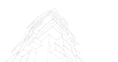 soyut mimari duvar kağıdı, dijital arkaplan