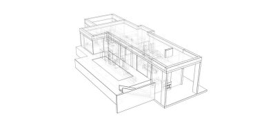 çizgili mimari duvar kağıdı, dijital arkaplan