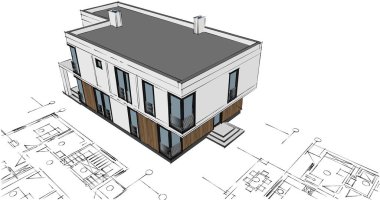 çizgili mimari duvar kağıdı, dijital arkaplan