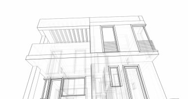 çizgili mimari duvar kağıdı, dijital arkaplan