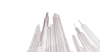 soyut mimari duvar kağıdı, dijital arkaplan