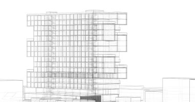 soyut mimari duvar kağıdı, dijital arkaplan