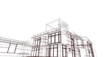 çizgili mimari duvar kağıdı, dijital arkaplan