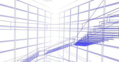 soyut mimari duvar kağıdı, dijital arkaplan