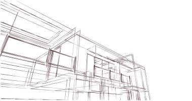 soyut mimari duvar kağıdı, dijital arkaplan