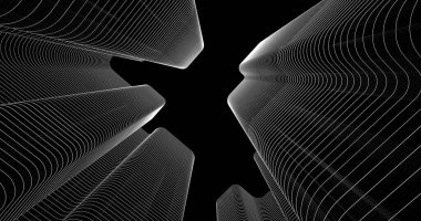 soyut mimari duvar kağıdı, dijital arkaplan