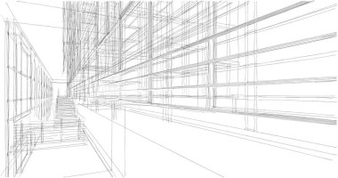 soyut mimari duvar kağıdı, dijital arkaplan