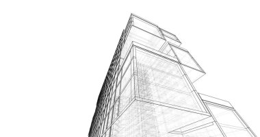 soyut mimari duvar kağıdı, dijital arkaplan