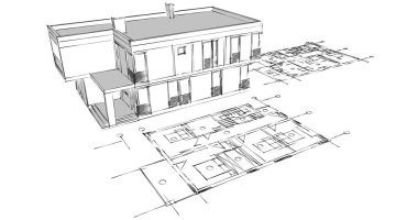 çizgili mimari duvar kağıdı, dijital arkaplan