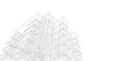 çizgili mimari duvar kağıdı, dijital arkaplan