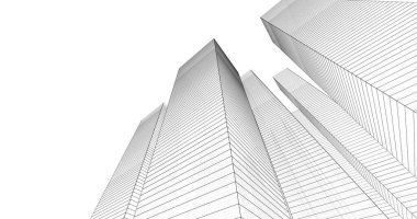 soyut mimari duvar kağıdı, dijital arkaplan