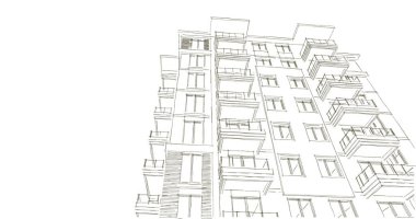 çizgili mimari duvar kağıdı, dijital arkaplan