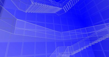 soyut mimari duvar kağıdı, dijital arkaplan