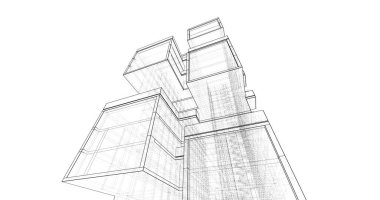 soyut mimari duvar kağıdı, dijital arkaplan