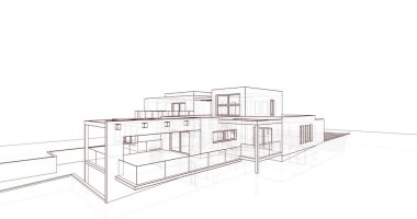 çizgili mimari duvar kağıdı, dijital arkaplan