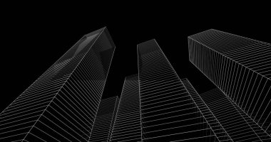 soyut mimari duvar kağıdı, dijital arkaplan