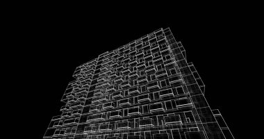 soyut mimari duvar kağıdı, dijital arkaplan