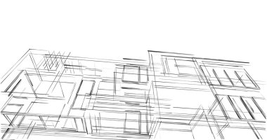 soyut mimari duvar kağıdı, dijital arkaplan