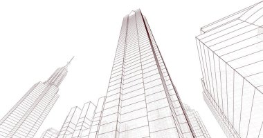 soyut mimari duvar kağıdı, dijital arkaplan