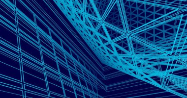 soyut mimari duvar kağıdı, dijital arkaplan