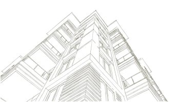 çizgili mimari duvar kağıdı, dijital arkaplan