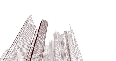 soyut mimari duvar kağıdı, dijital arkaplan