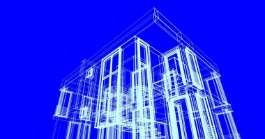 çizgili mimari duvar kağıdı, dijital arkaplan